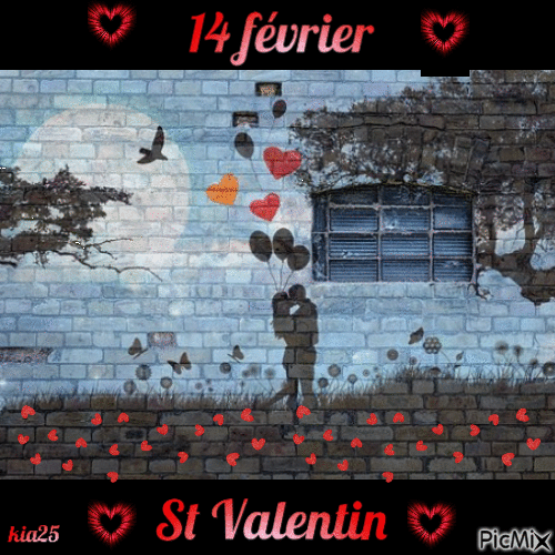 St Valentin - Bezmaksas animēts GIF