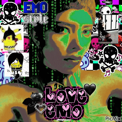 emo style - GIF animé gratuit