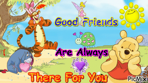 Good Friends - GIF animé gratuit