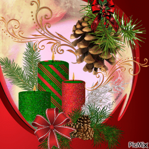 I wish everyone a Merry Christmas! - Free animated GIF
