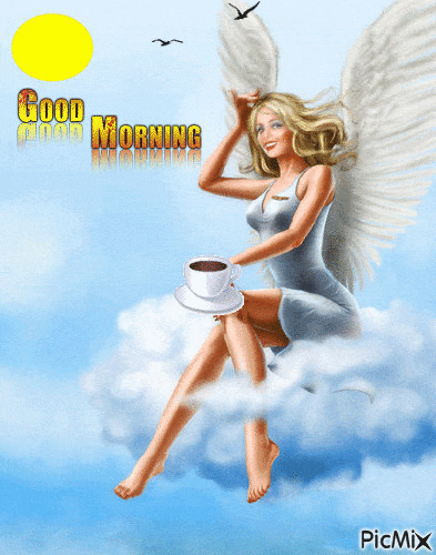 GOOD MORNING - Ingyenes animált GIF