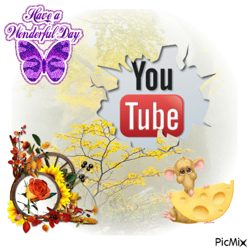 Have A Wonderful Day....YouTube - Darmowy animowany GIF