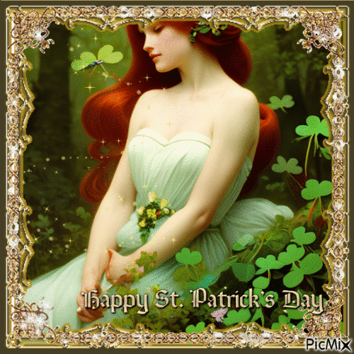 Happy St. Patrick's Day Fairy - Besplatni animirani GIF