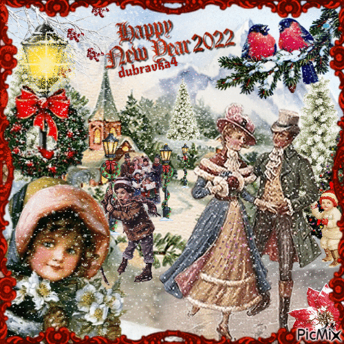 Feliz Año Nuevo 2022 !  15/12/21 - Free animated GIF