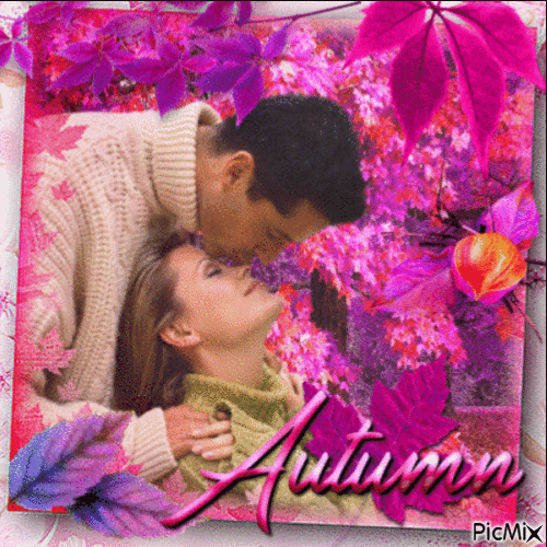 Autumn Love - Бесплатный анимированный гифка