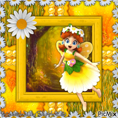 ♥♣♥Princess Daisy Fairy♥♣♥ - Gratis animerad GIF