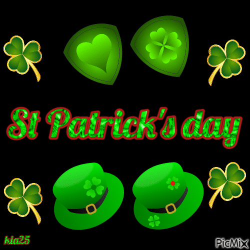 St Patrick - Gratis animeret GIF
