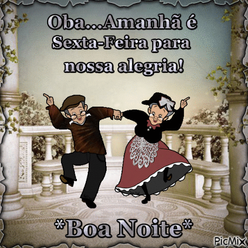 AMANHÃ É SEXTA FEIRA. - Бесплатный анимированный гифка