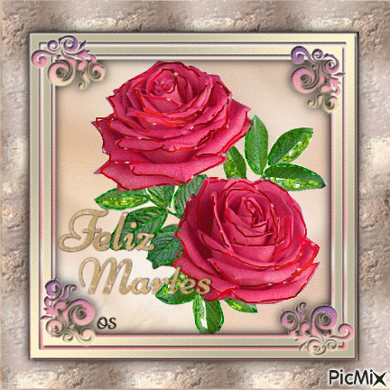Rosas de Martes - Ilmainen animoitu GIF