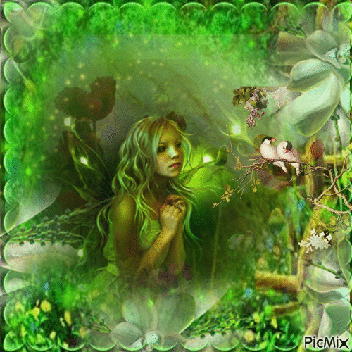 fantasy vert - Ingyenes animált GIF