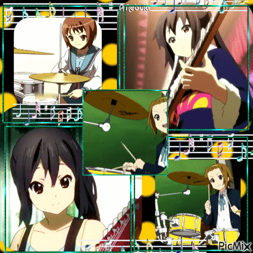 Music Festival - Manga-contest - Bezmaksas animēts GIF