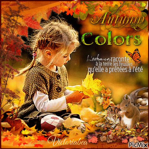 Autumn colors - Animovaný GIF zadarmo