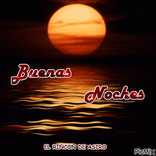 BUENAS NOCHES - Nemokamas animacinis gif