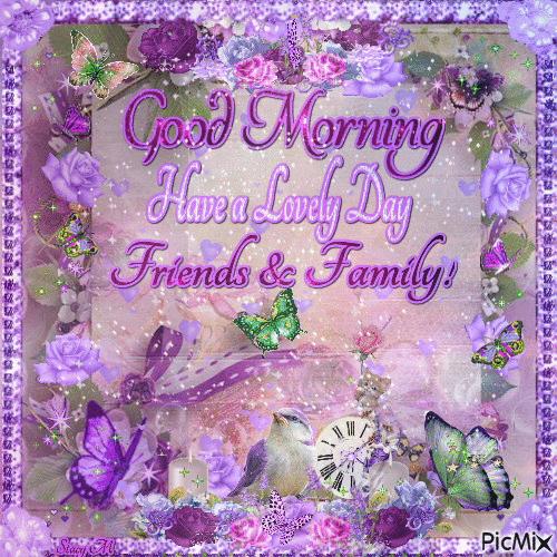 Good Morning Friends & Family - Δωρεάν κινούμενο GIF