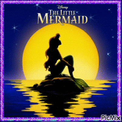 Little Mermaid - Zdarma animovaný GIF