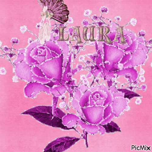 Fleur de laura - Бесплатный анимированный гифка