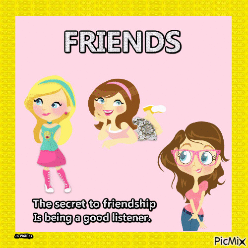 friends - Animovaný GIF zadarmo
