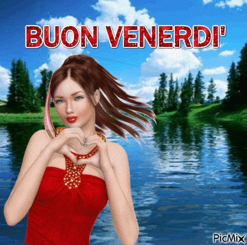 BUON VENERDI' - Бесплатный анимированный гифка