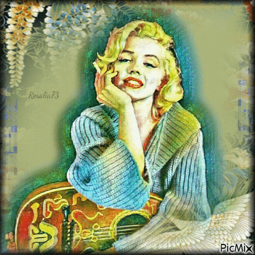 -Marilyn Monroe- - Gratis animerad GIF