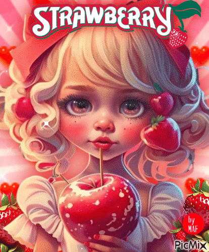 Strawberry - Ücretsiz animasyonlu GIF