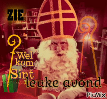 Sinterklaas   pakjesavond - GIF animasi gratis
