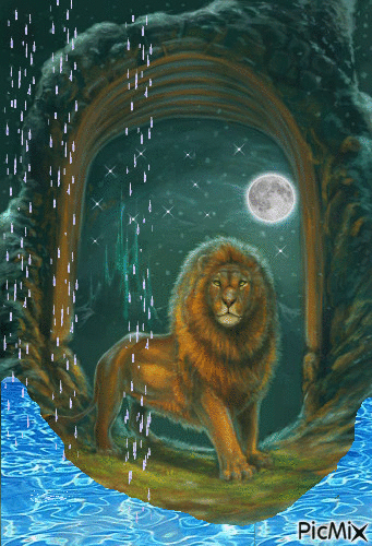 Aslan revient dans Narnia... - GIF animado grátis