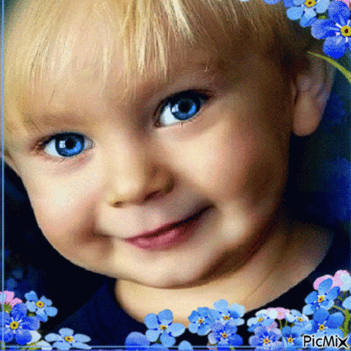 Portrait d'un Enfant - Ingyenes animált GIF