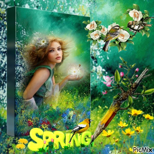 Spring fantasy - ücretsiz png
