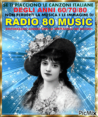 RADIO 80 MUSIC - Zdarma animovaný GIF