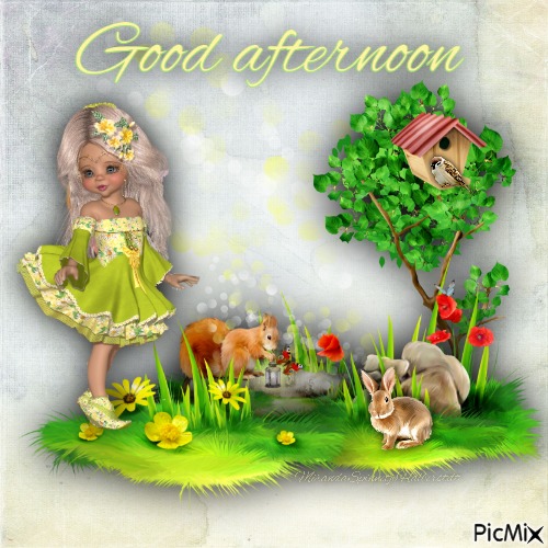 Good afternoon - PNG gratuit