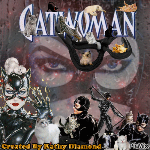 Catwoman - Безплатен анимиран GIF