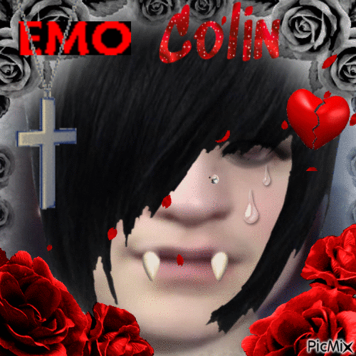 Emo Colin - Безплатен анимиран GIF