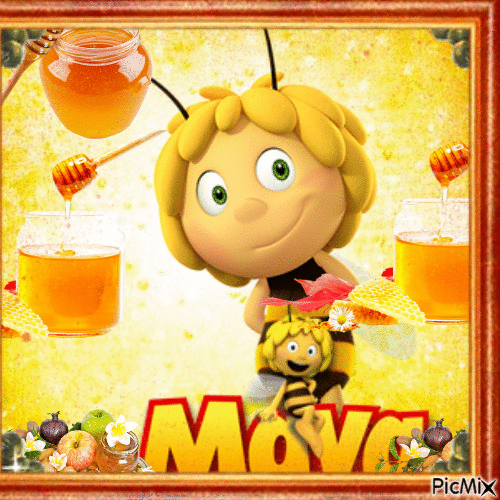Maya l'abeille - GIF animasi gratis