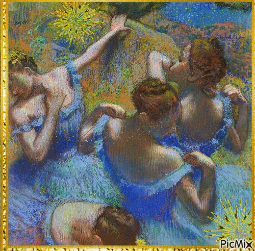 Ballerines de Edgar Degas - Δωρεάν κινούμενο GIF