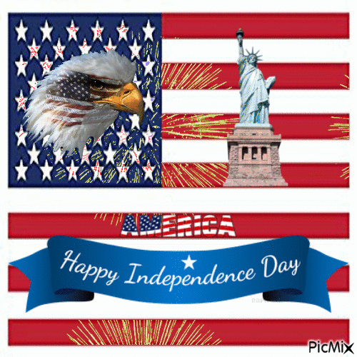 Independence Day - Безплатен анимиран GIF