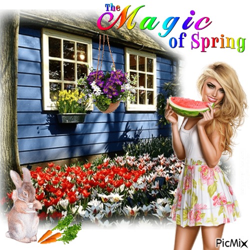 The Magic Of Spring - ücretsiz png