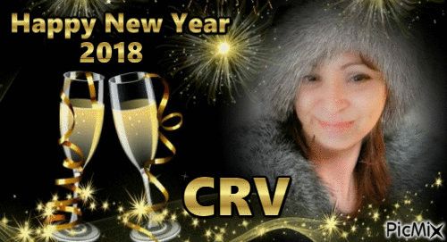 New Year CRV - GIF animasi gratis