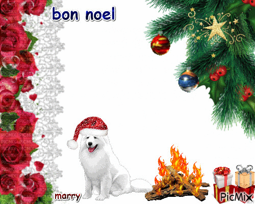 bon noel - Darmowy animowany GIF