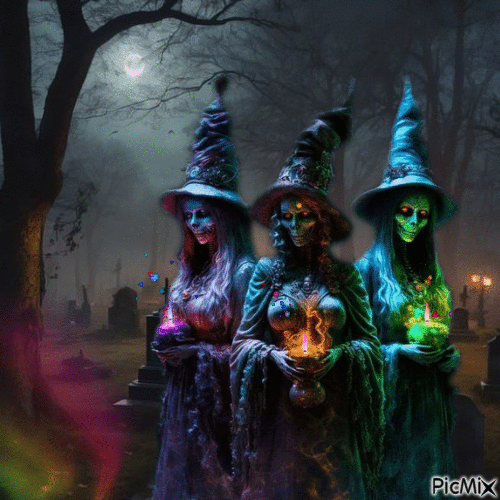 Witches - Ingyenes animált GIF