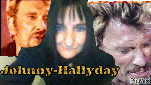 JOHNNY HALLYDAY - Darmowy animowany GIF