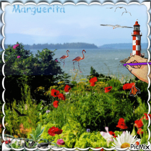 Peinture sur mer - Ingyenes animált GIF