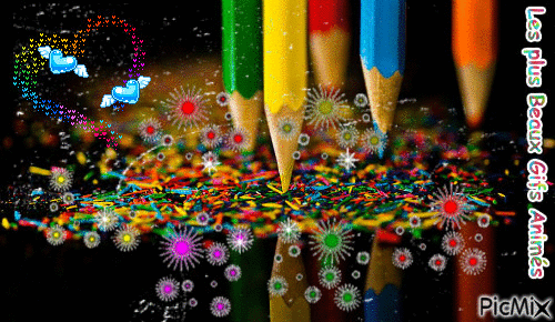 Voir la vie en couleur - Безплатен анимиран GIF
