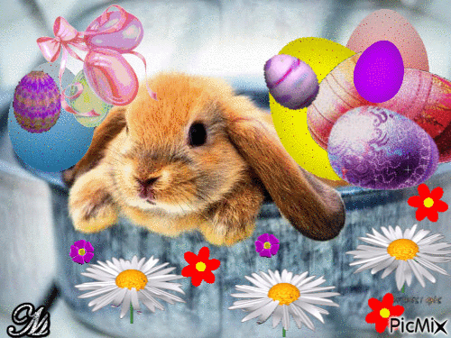 Happy Easter - Besplatni animirani GIF