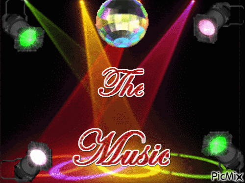 The Music - Бесплатный анимированный гифка