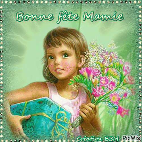 Fête des Mamies par BBM - GIF animé gratuit