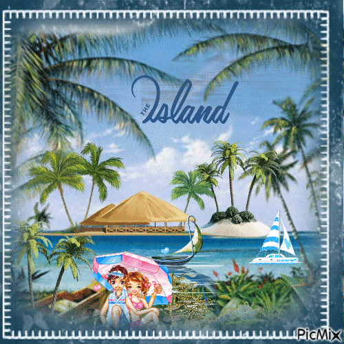 A ilha - Zdarma animovaný GIF