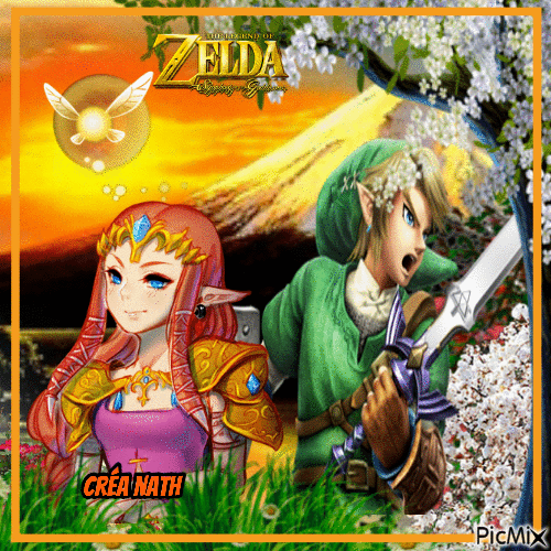Zelda, concours - Ingyenes animált GIF