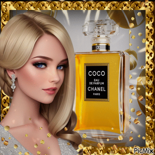 Coco Chanel Parfüm - Besplatni animirani GIF