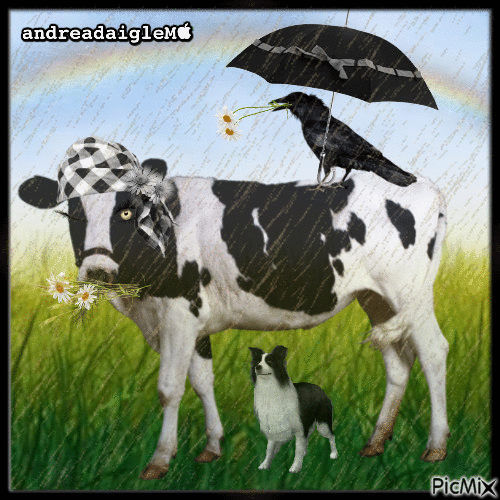 concours vache , - Besplatni animirani GIF