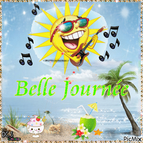 Belle jounée - Bezmaksas animēts GIF